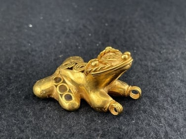 Tumbaga Tairona Gold Figurine UNKNOWN MATERIAL