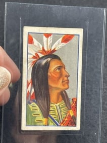1927 Godfrey Phillips "Red Indians" Kintpuish/Captain Jack Card