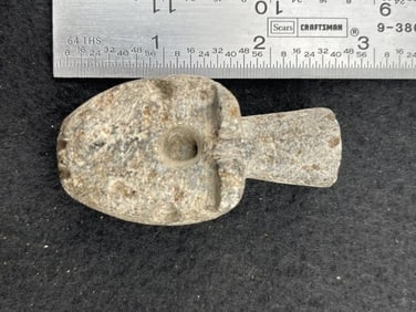 Bear Effigy Stone Pipe Indian Artifact Arrowhead