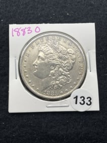 1883 O Morgan Silver Dollar Coin