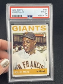 1964 Topps Willie Mays Baseball Card