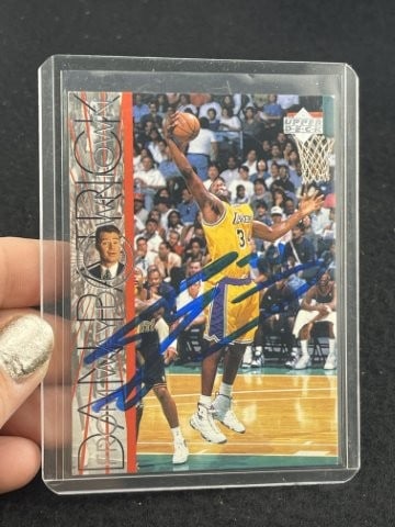 Shaq O'Neal Hand Signed Authentic Autograph: KEY WORDS: INDIAN ARTIFACT ARTIFACTS ARROWHEAD ARROWHEADS NATIVE AMERICAN MISSISSIPPIAN QUAPAW CADDO POTTERY COINS MORGAN DOLLAR PEACE DOLLAR SILVER COINS. All coins have been Sigma tested for authent