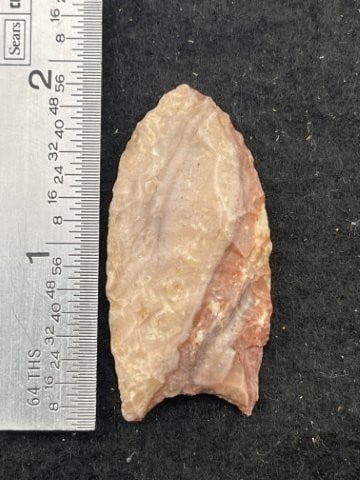 Folsom Indian Artifact Arrowhead (1 of 4)