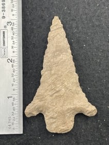 Adena Indian Artifact Arrowhead