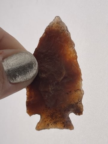 Marshall Indian Artifact Arrowhead: KEY WORDS: INDIAN ARTIFACT ARTIFACTS ARROWHEAD ARROWHEADS NATIVE AMERICAN MISSISSIPPIAN QUAPAW CADDO POTTERY COINS MORGAN DOLLAR PEACE DOLLAR SILVER COINS. All coins have been Sigma tested for authent