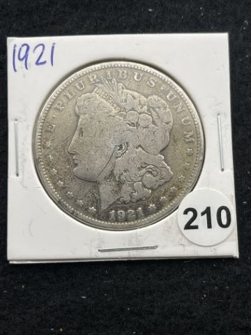 1921 Morgan Silver Dollar Coin (1 of 2)