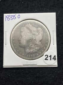 1888 O Morgan Silver Dollar Coin