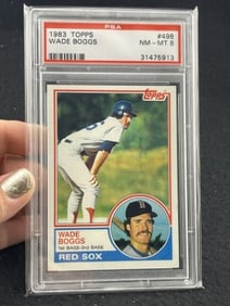 1983 Topps Wade Boggs Baseball Card