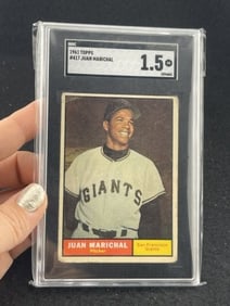 1961 Topps Juan Marichal Baseball Card