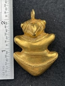 Tumbaga Tairona Gold Figurine UNKNOWN MATERIAL