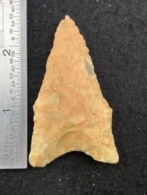 Dalton Indian Artifact Arrowhead