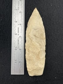 Agate Basin Indian Artifact Arrowhead