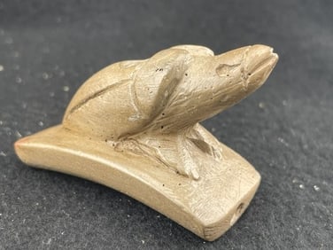 Bird Effigy Hopewell Pipe Indian Artifact Arrowhead