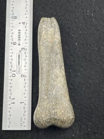 Bone Effigy Stone Pipe Indian Artifact Arrowhead