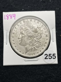 1889 Morgan Silver Dollar Coin