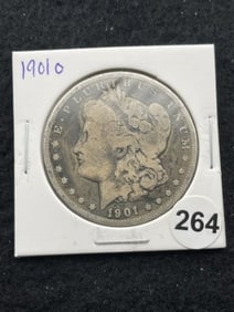 1901 O Morgan Silver Dollar Coin