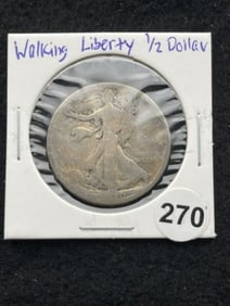 Walking Liberty Half Dollar Silver Coin