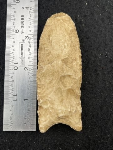 Clovis Indian Artifact Arrowhead (1 of 4)