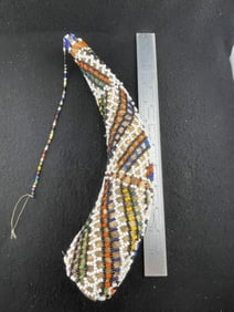 Beaded Horn Indian Artifact Arrowhead