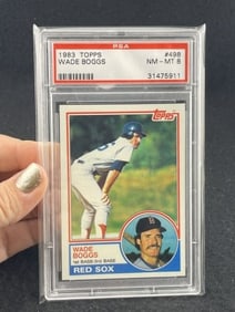 1983 Topps Wade Boggs Baseball Card
