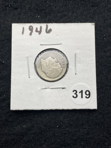 1946 Roosevelt Dime Coin (1 of 2)