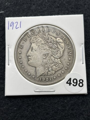 1921 Morgan Silver Dollar Coin (1 of 2)