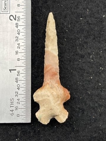 Drill Indian Artifact Arrowhead: KEY WORDS: INDIAN ARTIFACT ARTIFACTS ARROWHEAD ARROWHEADS NATIVE AMERICAN MISSISSIPPIAN QUAPAW CADDO POTTERY COINS MORGAN DOLLAR PEACE DOLLAR SILVER COINS. All coins have been Sigma tested for authent