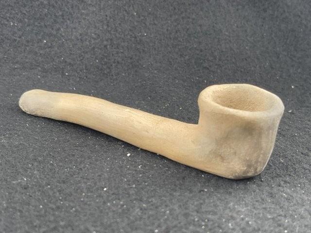 Pottery Pipe Indian Artifact Arrowhead (1 of 7)