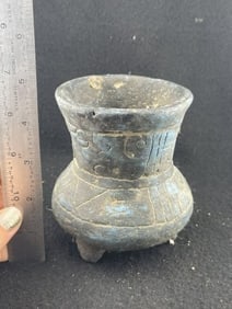 Pre-Columbian Pottery Vessel Indian Artifact Arrowhead