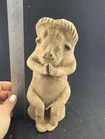 Pre-Columbian Pottery Vessel Indian Artifact Arrowhead