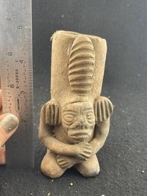 Pre-Columbian Pottery Vessel Indian Artifact Arrowhead