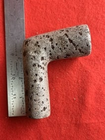 Stone Pipe Indian Artifact Arrowhead