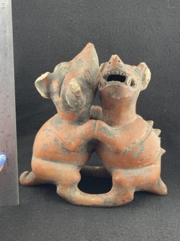 Pre-Columbian Pottery Vessel Indian Artifact Arrowhead (1 of 6)