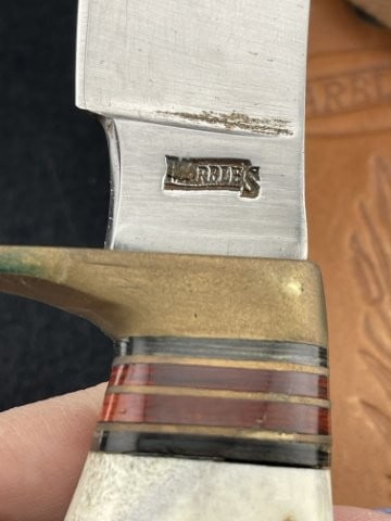 Marbles Bone Handle Knife - 7