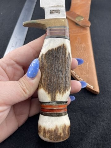 Marbles Bone Handle Knife - 8