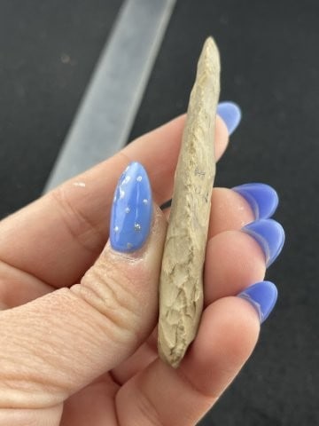 Adena Indian Artifact Arrowhead - 4