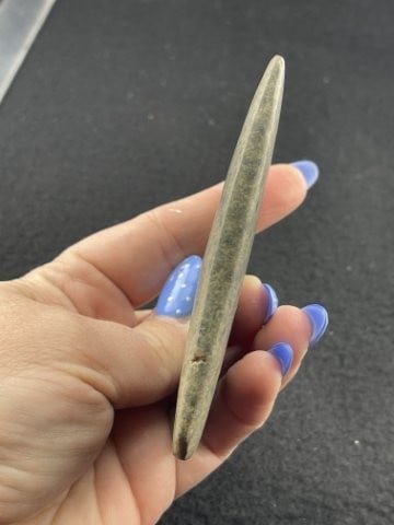 Gorget Indian Artifact Arrowhead - 4