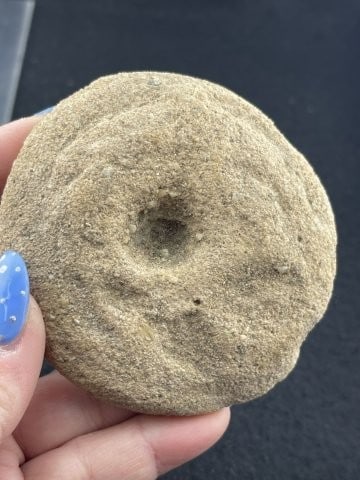 Discoidal Indian Artifact Arrowhead - 3