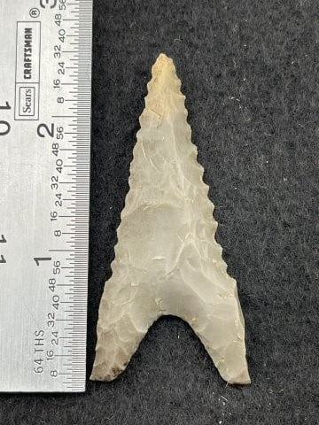 Arkansas Dalton Indian Artifact Arrowhead (1 of 4)