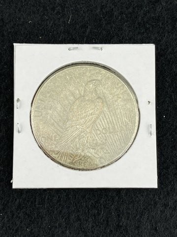 1925 Peace Silver Dollar Coin - 2