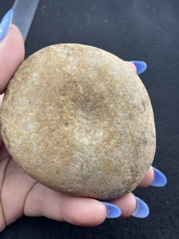 Discoidal Indian Artifact Arrowhead - 2