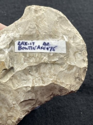 Chipped Hoe Indian Artifact Arrowhead - 3