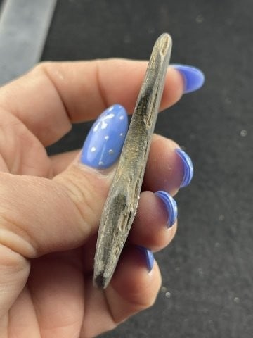 Chipped Axe Indian Artifact Arrowhead - 4