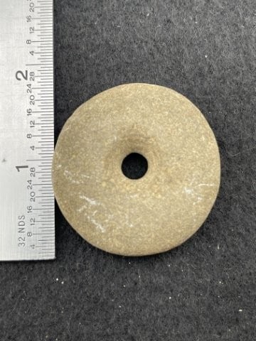 Pottery Bead from Missouri Indian Artifact Arrowhead (1 of 4)