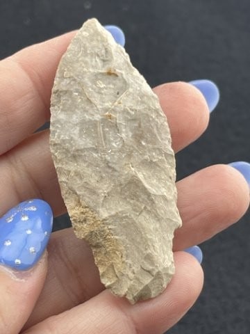Adena Indian Artifact Arrowhead - 3