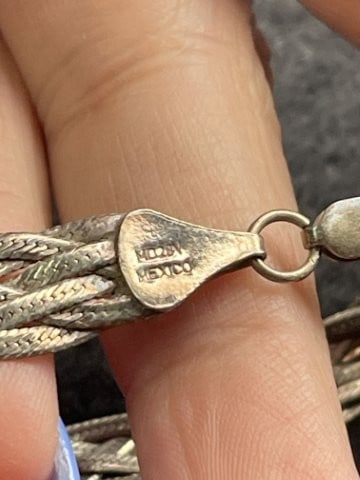 Sterling Silver Bracelet .930 - 2