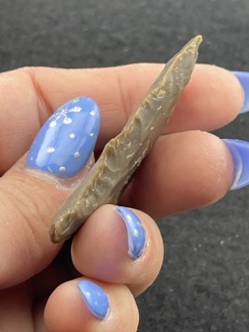 Dalton Indian Artifact Arrowhead - 4