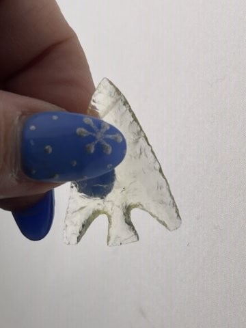 Gem Quality Material Point from Oregon Indian Artifact Arrowhead (1 of 4)