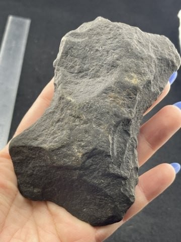 Chipped Axe Indian Artifact Arrowhead - 3