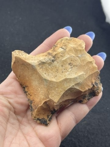 Chipped Celt Indian Artifact Arrowhead - 3